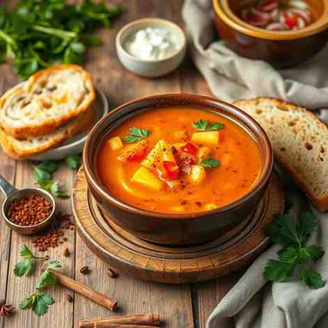 Spice-Infused Fah-fah - Soup Recipe